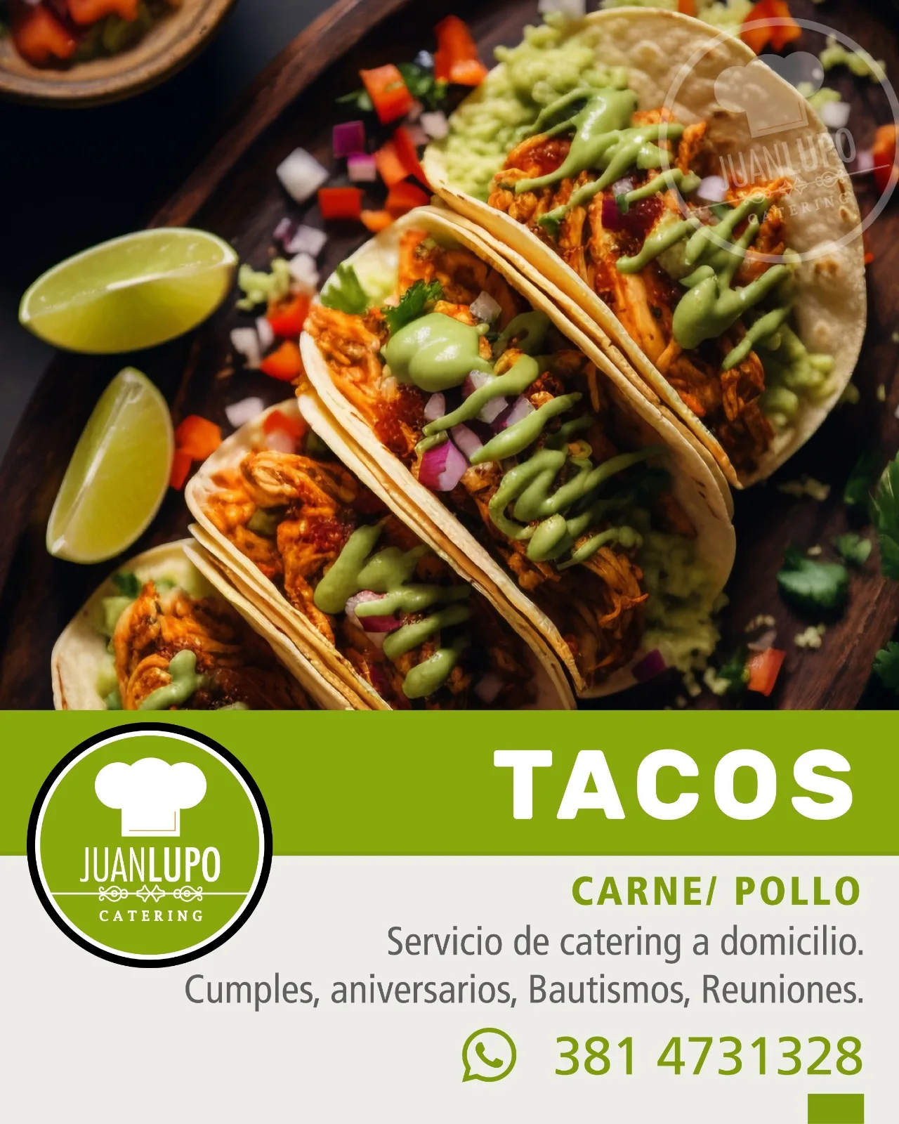 Foto de Tacos Mexicanos (Carne / Pollo) Juan Lupo Catering