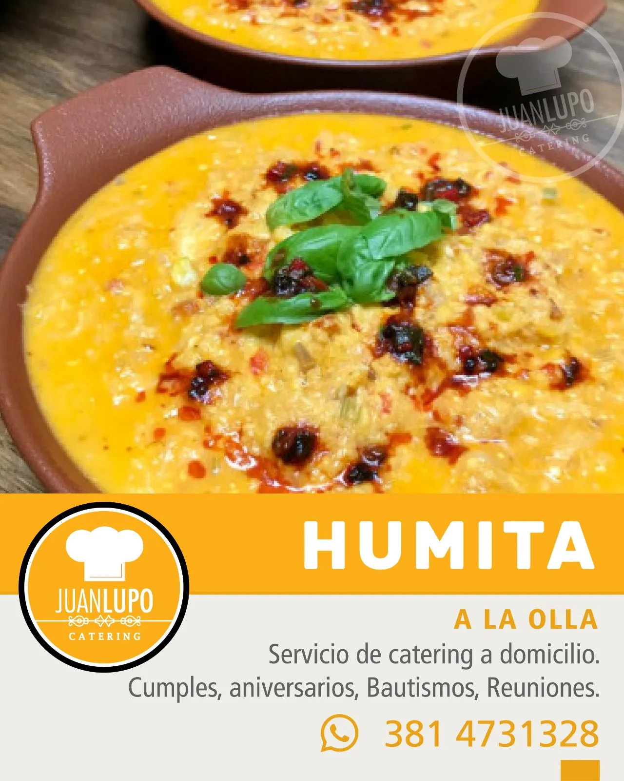 Foto de Humita Criolla a la Olla Juan Lupo Catering